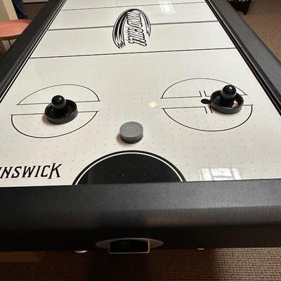 Brunswick air hockey table