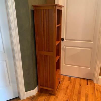 Arts and Crafts Style Bookcase with Single Drawer (M-KW)
