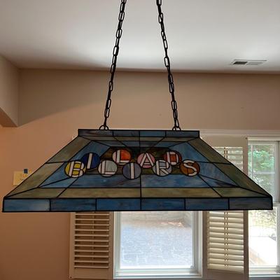 Stained Glass Billiard Table Light (BLR-MK)