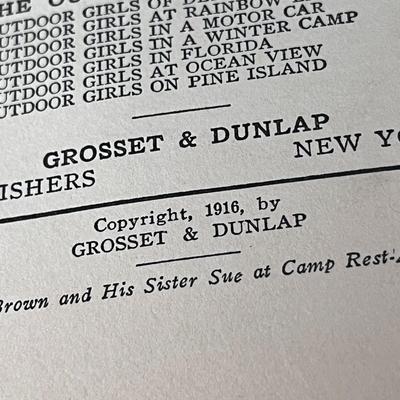 1916 CHILDRENS BOOK â€œBUNNY BROWNâ€ 