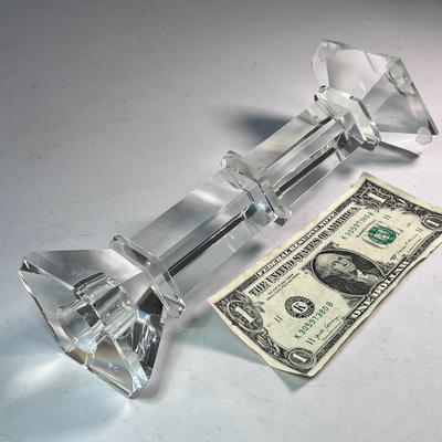 EXQUISITE CRYSTAL CANDLESTICK SHANNON IRELAND 