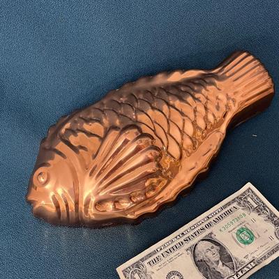 COPPER FISH MOLD PORTUGAL