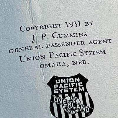 UNION PACIFIC 1931 BOOKLET ZIONâ€™S, BRYCE, GRAND CANYON PARKS