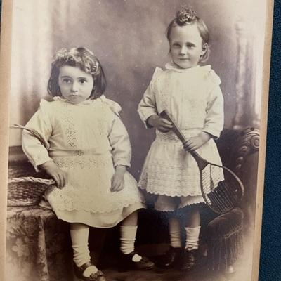 FUN EARLY PHOTO YOUNG GIRLS- TENNIS ANYONE?