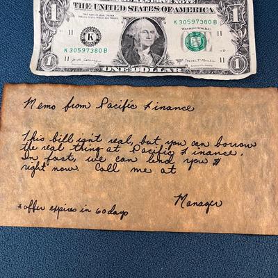 3 PIECE FACSIMILE EARLY BANK OF UNITED STATES CURRENCY BILLS