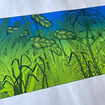 ARTIST SIGNED AND NUMBERED PRINT #5/50 DATED 1976