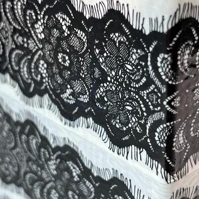 LACEY PRINT GLASS RECTANGULAR VASE