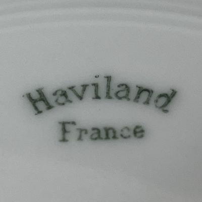 HAVILAND FRANCE HAND PAINTED â€œMARYâ€™S MOTHERâ€™ WEDDING PLATEâ€