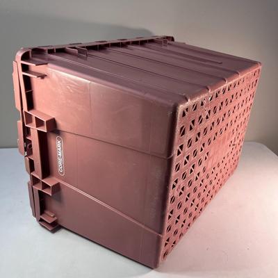 STURDY CRATE WITH FLAP TOPS 