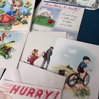 UNUSED UNWRITTEN ALL OCCASION CARDS ALL WITH KIDS THEMES