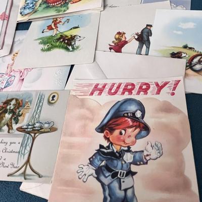 UNUSED UNWRITTEN ALL OCCASION CARDS ALL WITH KIDS THEMES