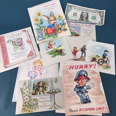 UNUSED UNWRITTEN ALL OCCASION CARDS ALL WITH KIDS THEMES