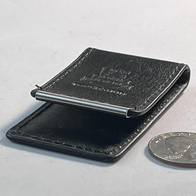 CROSS BRAND LEATHER MONEY CLIP UTAH SPORTS HALL OF FAME