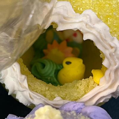 VINTAGE PEEK-A BOO EASTER EGGS 6 COUNT