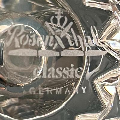 ELEGANT CRYSTAL VASE ROSENTHAL CLASSIC GERMANY LEADED GLASS