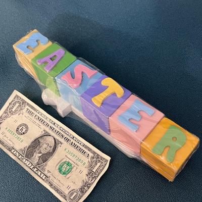 EASTER DECORATIVE BLOCKS AND MORE NEW IN PACKAGING