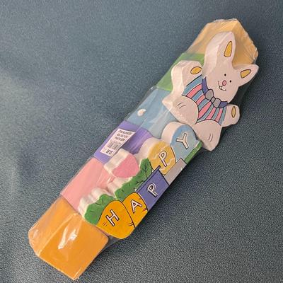 EASTER DECORATIVE BLOCKS AND MORE NEW IN PACKAGING