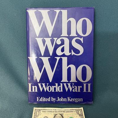 WHO WAS WHO IN WORLD WAR II BOOK