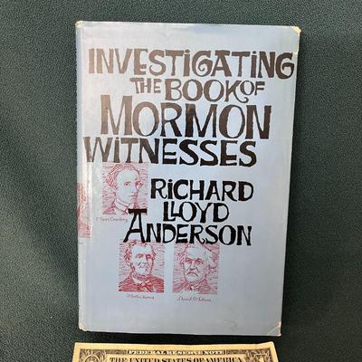 INVESTIGATING BOOK OF MORMON WITNESSES BOOK