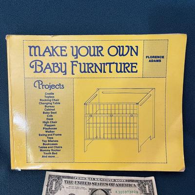MAKE YOUR OWN BABY FURNITURE BOOK 20 ASSORTED PROJECTS