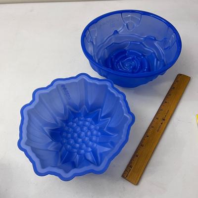 SILICON BUNDT CAKE MOLD X 2