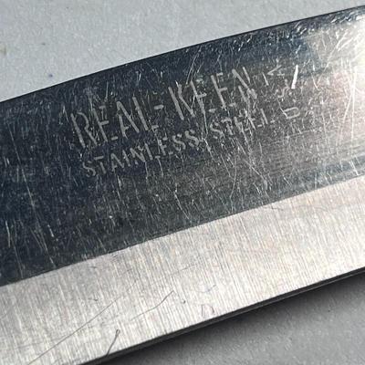 VINTAGE SLICING KNIFE â€œREAL KEENâ€ 8â€ BLADE