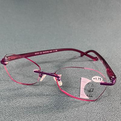 PINK AND PURPLE READER GLASSES +1.75 STRENGTH