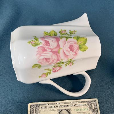 LOVELY FLORAL CERAMIC PITCHER RACHEL ASHWELL DESIGN