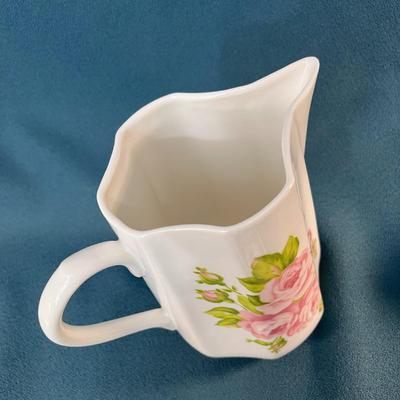 LOVELY FLORAL CERAMIC PITCHER RACHEL ASHWELL DESIGN