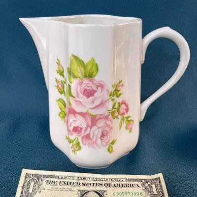 LOVELY FLORAL CERAMIC PITCHER RACHEL ASHWELL DESIGN