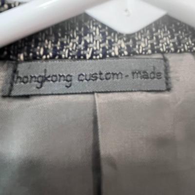 MENS WOOL TWEED CUSTOM TAILORED IN HONG KONG JACKET