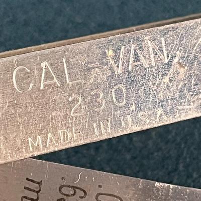 FEELER GAUGE SET FOLDS UP