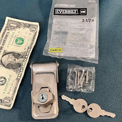KEY LOCKING HASP NEW IN PACKAGE
