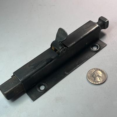 ANTIQUE IRON DOOR STOPPER