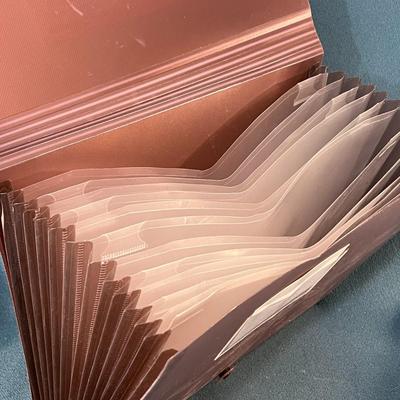 13 POCKET PLASTIC EXPANDING FILE