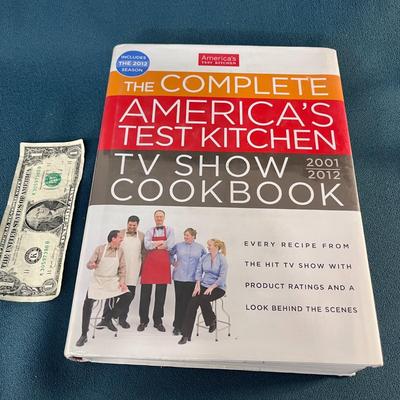 AMERICAâ€™S TEST KITCHEN COMPLETE COOK BOOK 2001-2012
