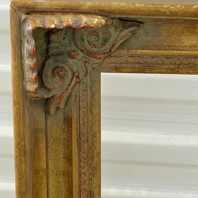 Antique Wood Frame - Embellished Corners