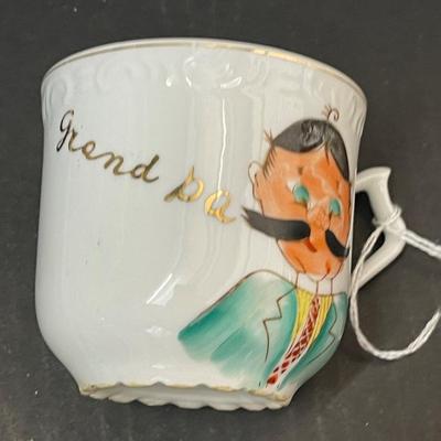 Vintage Mustache Cup