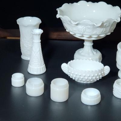 Vintage Milk Glass Lot #2