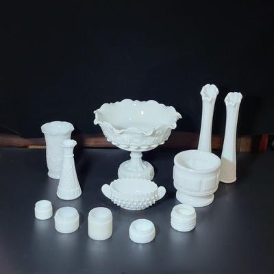 Vintage Milk Glass Lot #2