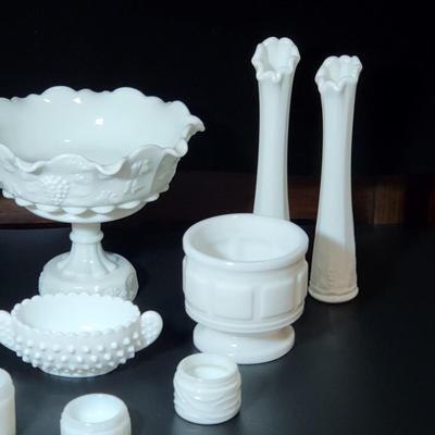 Vintage Milk Glass Lot #2