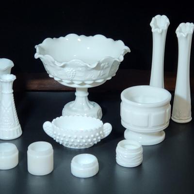 Vintage Milk Glass Lot #2