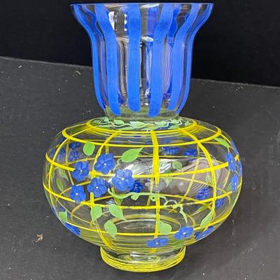 Vintage Very Colorful Vase