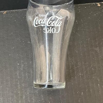 Vintage Coke Pitcher and Glass