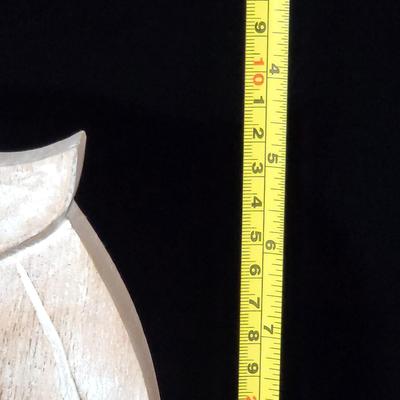 Wooden Large Standing Owl