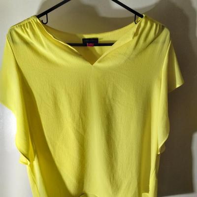 Vince Camuto Yellow Shirt