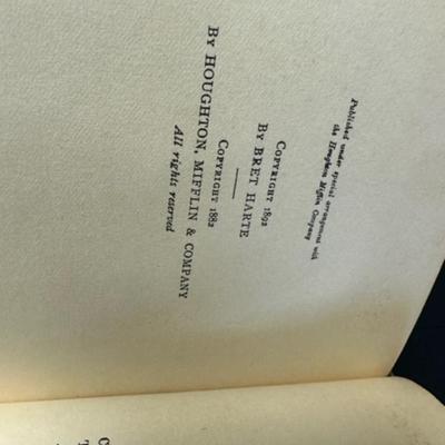 The works of Brett Harte collection of 19 books