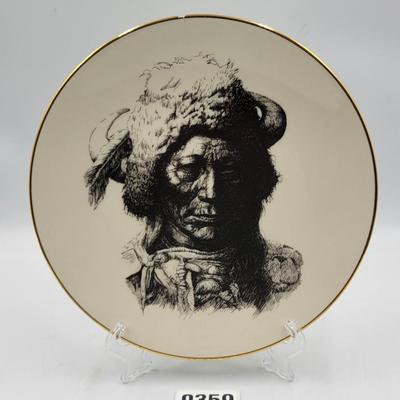BLACKFOOT By Perillo Collector's  Plate