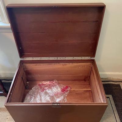 Small cedar chest