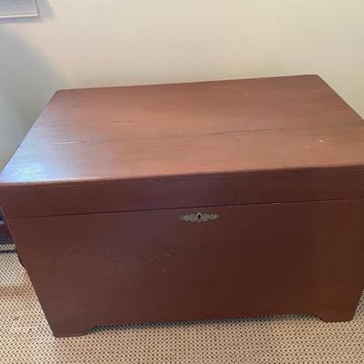 Small cedar chest